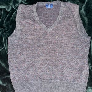 Colorful sweater vest